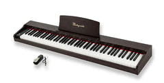 Mielczewski Tiento digitalpiano, tummanruskea
