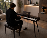 Mielczewski Virelai digitalpiano jaloilla, tummanruskea