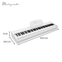 Mielczewski Canzona digitalpiano, valkoinen