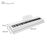 Mielczewski Canzona digitalpiano, valkoinen