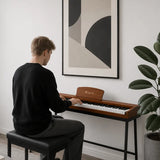 Mielczewski Canzona digitalpiano, vaalea mahonki