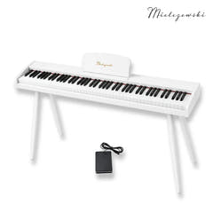 Mielczewski Canzonetta digitalpiano jaloilla, valkoinen