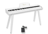 Mielczewski Canzonetta digitalpiano jaloilla, valkoinen