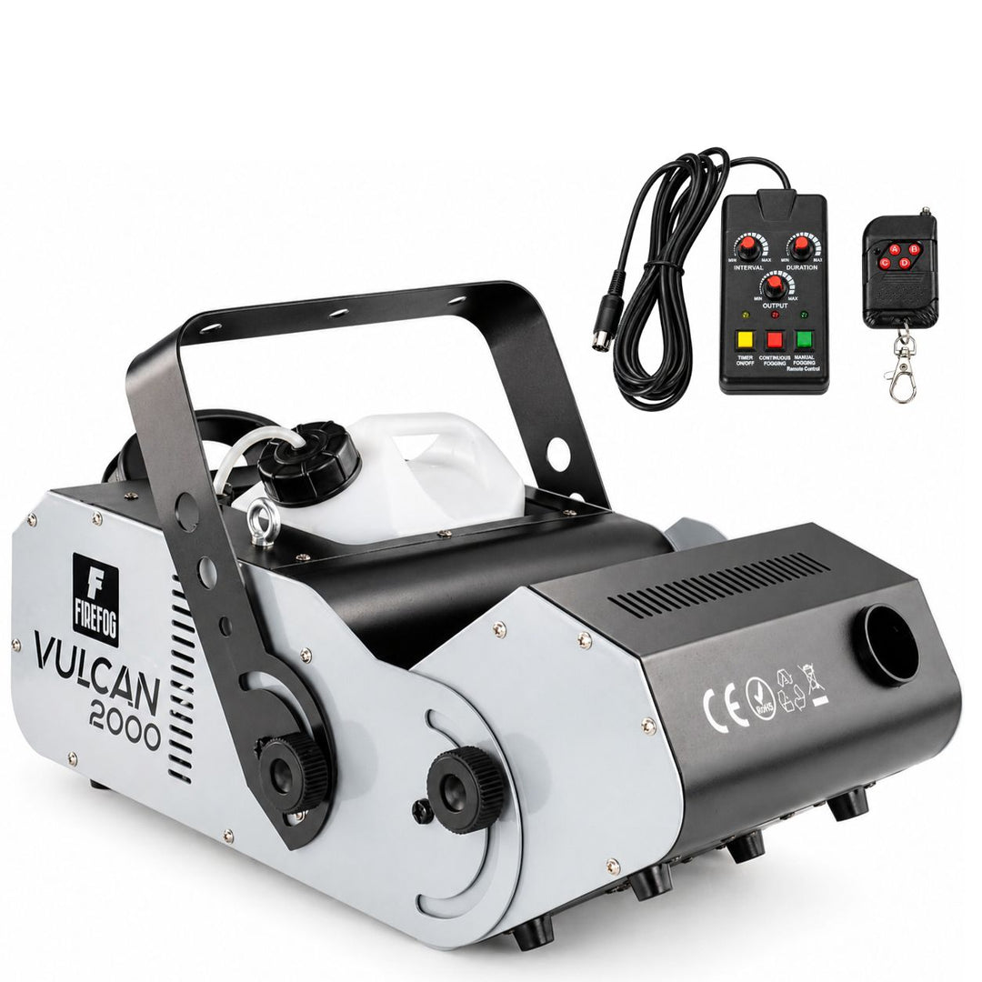 Firefog Vulcan 2000 fog machine 2000 W, säädettävällä kulmalla