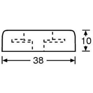 Kumijalka 38 x 10 mm