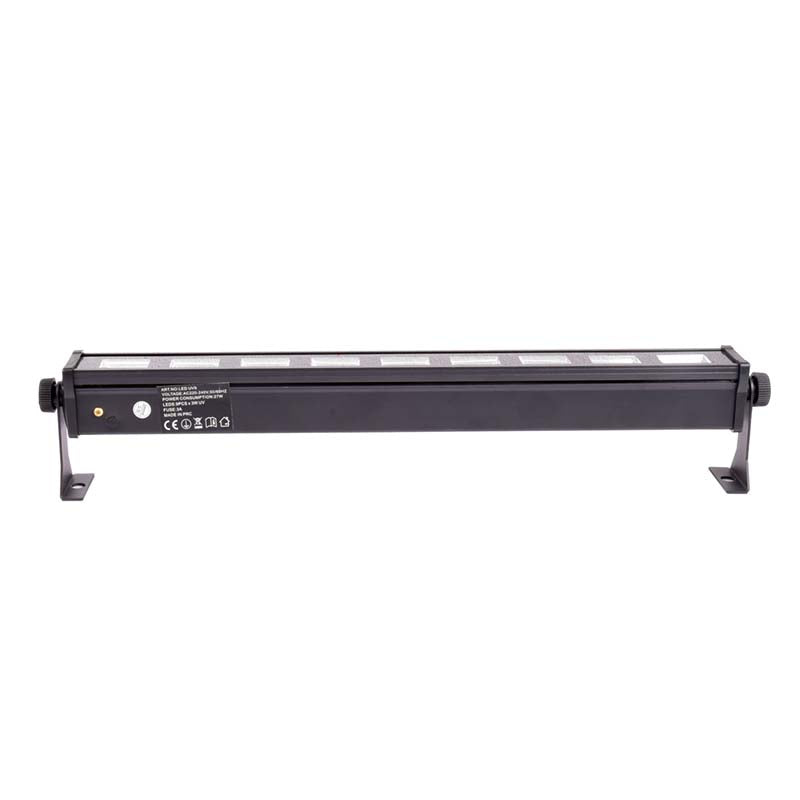 LIGHT4ME LED BAR UV 9 + HVID ammattimainen valokoriste 9x3W