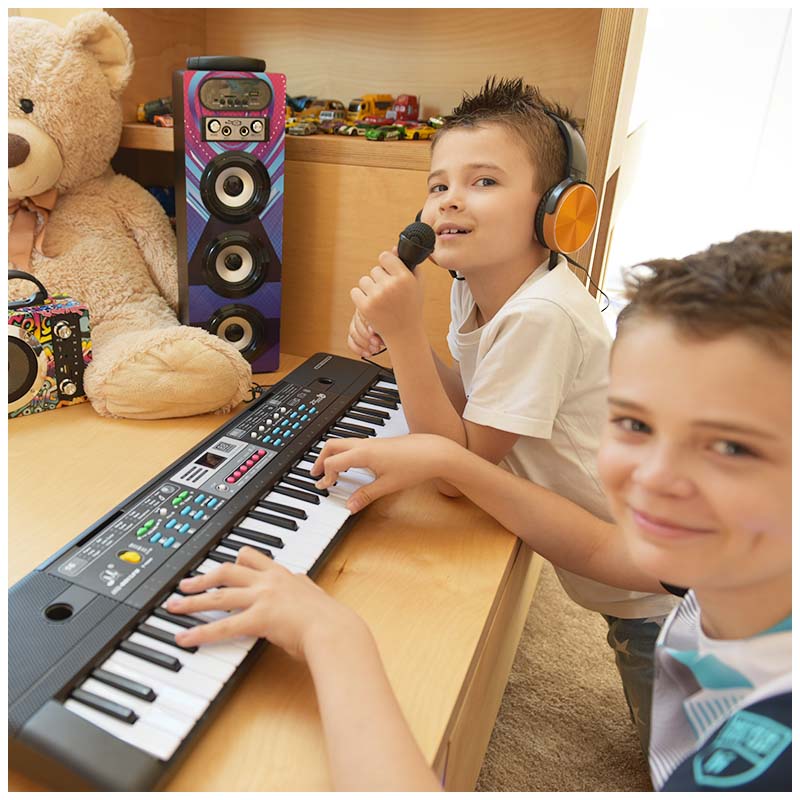 MQ 601 UFB PIANO urkutoimintonäppäimet mikrofonilla