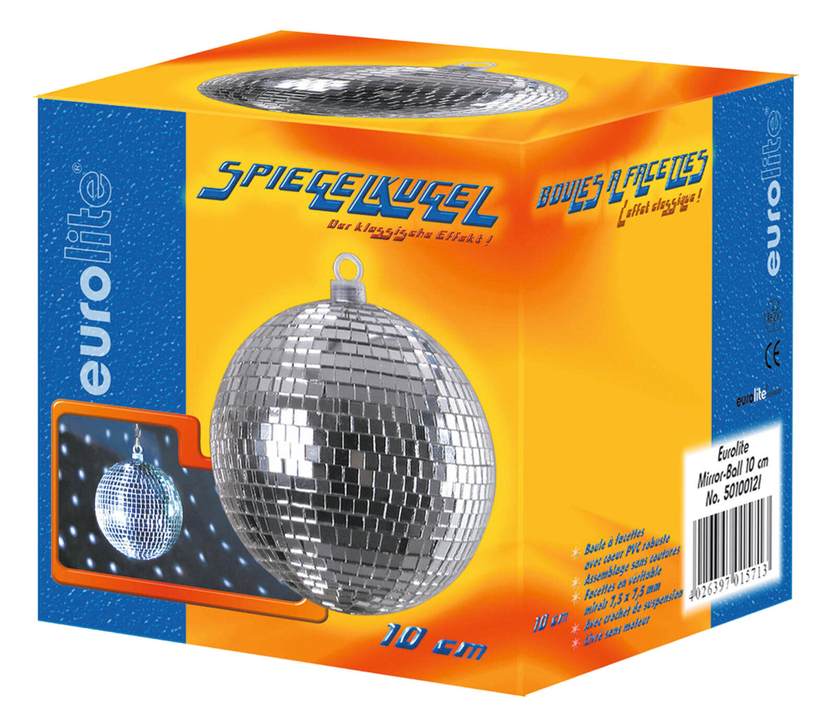 EUROLITE Mirror Ball 10cm