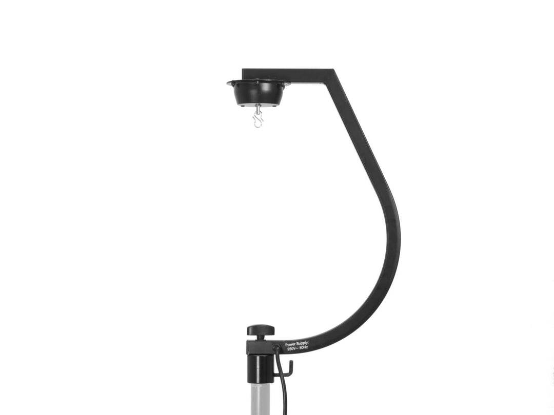 EUROLITE-setti, 30 cm:n peilipallo, stand ja kolmijalka cover, musta