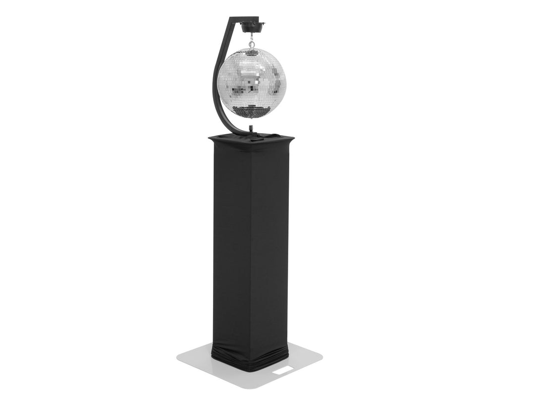 Moottoroitu pidike Paiipalloille, enintään 50cm (Musta)