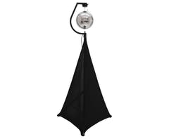 Moottoroitu pidike Paiipalloille, enintään 50cm (Musta)