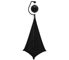 Moottoroitu pidike Paiipalloille, enintään 50cm (Musta)