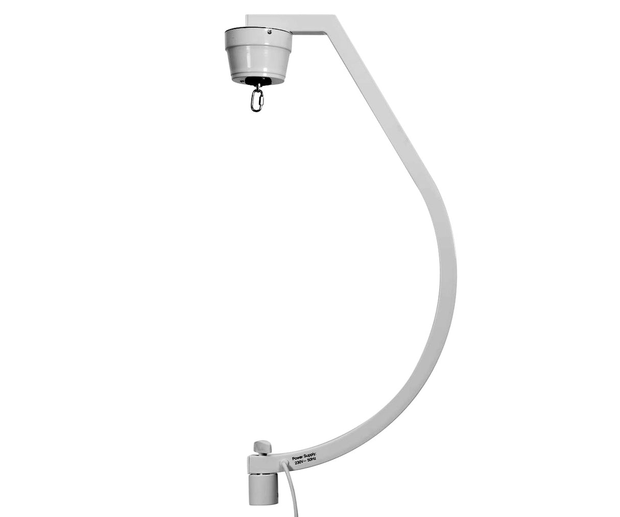 Moottoroitu pidike Paiipalloille, enintään 50cm (Valkoinen)