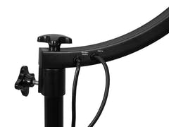 EUROLITE Stand Mount PRO DMX-moottorilla Mirror Balls -palloille 50cm asti bk