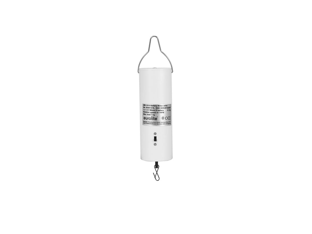 EUROLITE MB-1010 Battery Motor valkoinen