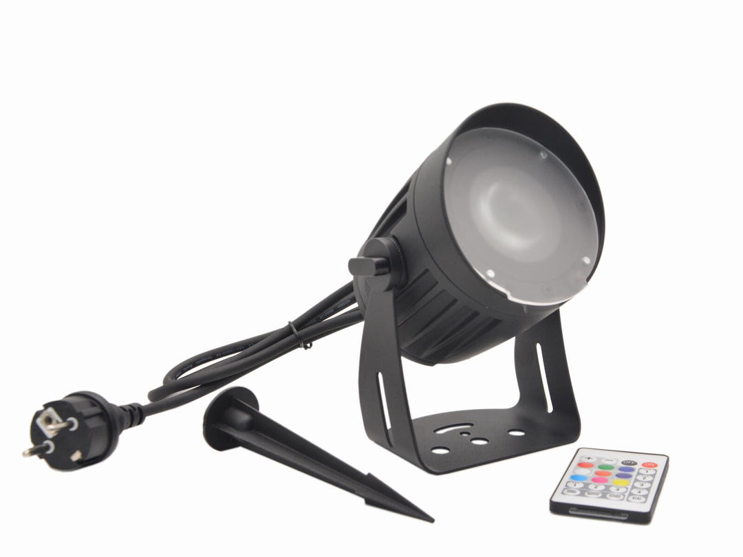 EUROLITE LED Ulkopuolinen Spot 15W RGBW with Stake