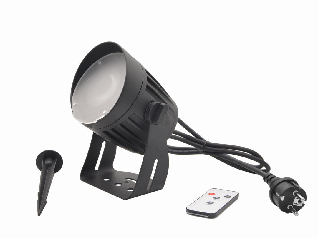 EUROLITE LED Ulko Spot 18W WW jalustalla
