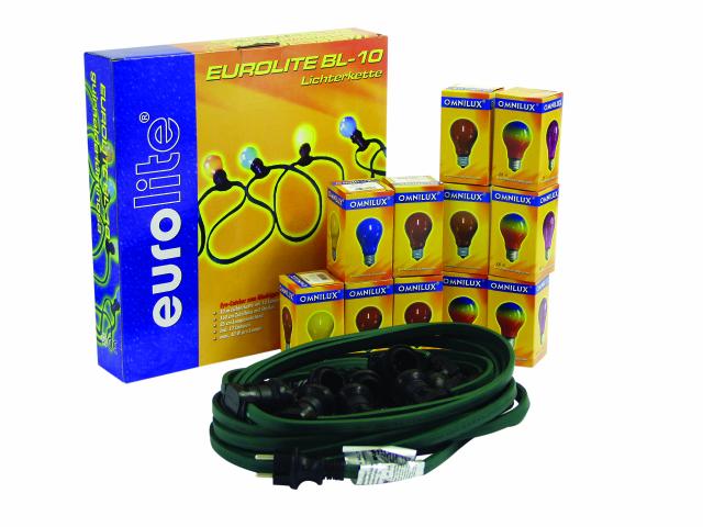 Eurolite BL-10 Valoketju Sis. Lamput