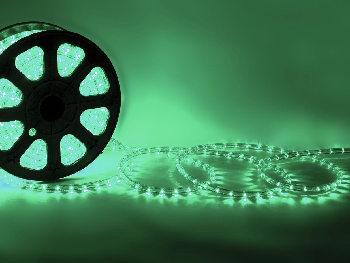 Eurolite Kumivalo LED vihreä (44m)