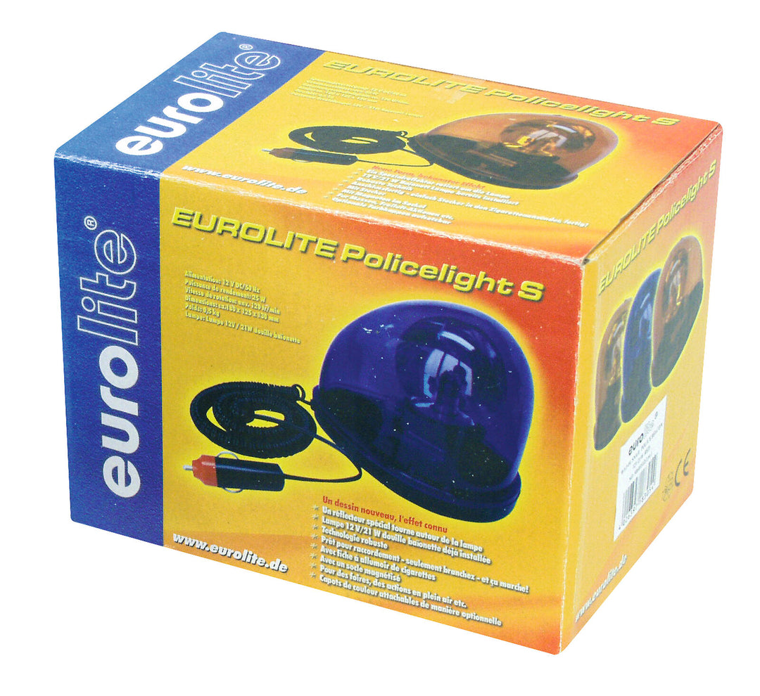 EUROLITE Police Beacon STA-1221 sininen 12V/21W