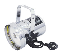 EUROLITE T-36 Pinspot-valo with Plug, silver