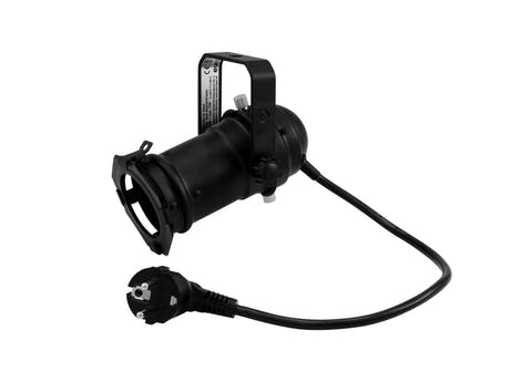 EUROLITE PAR-16 Spot GU-10 musta