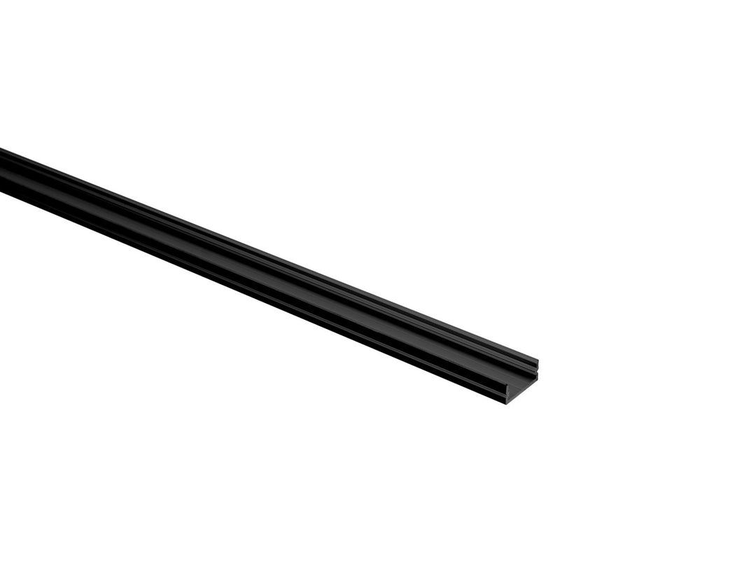 Eurolite 20mm U-profiili LED Stripille musta (2m)