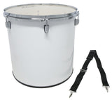 Basix surdo 16" x 16", hvid, med bærerem