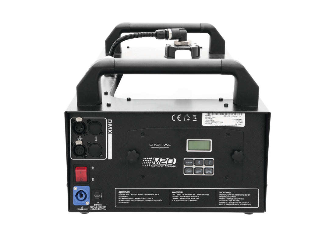 Antari M-5 Stage Fogger – Ammattimainen 1500W savukone DMX:llä ja ohjaimella