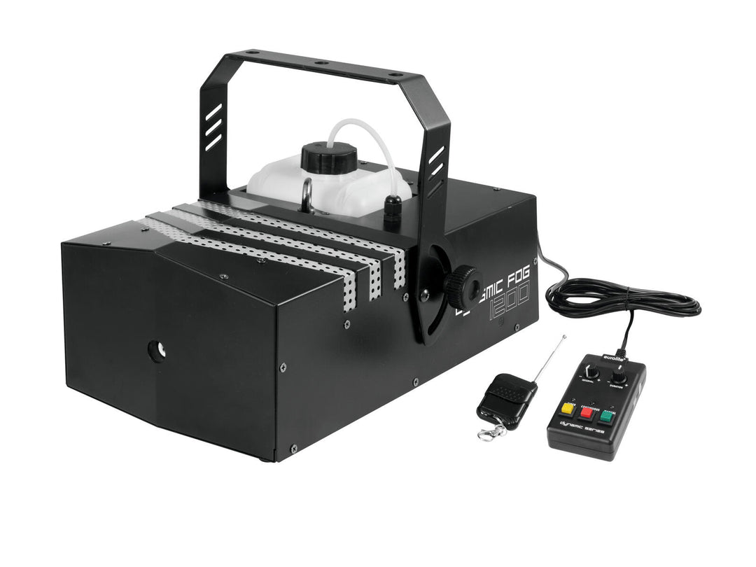 EUROLITE Dynamic Fog 1200 -sarja + nesteet
