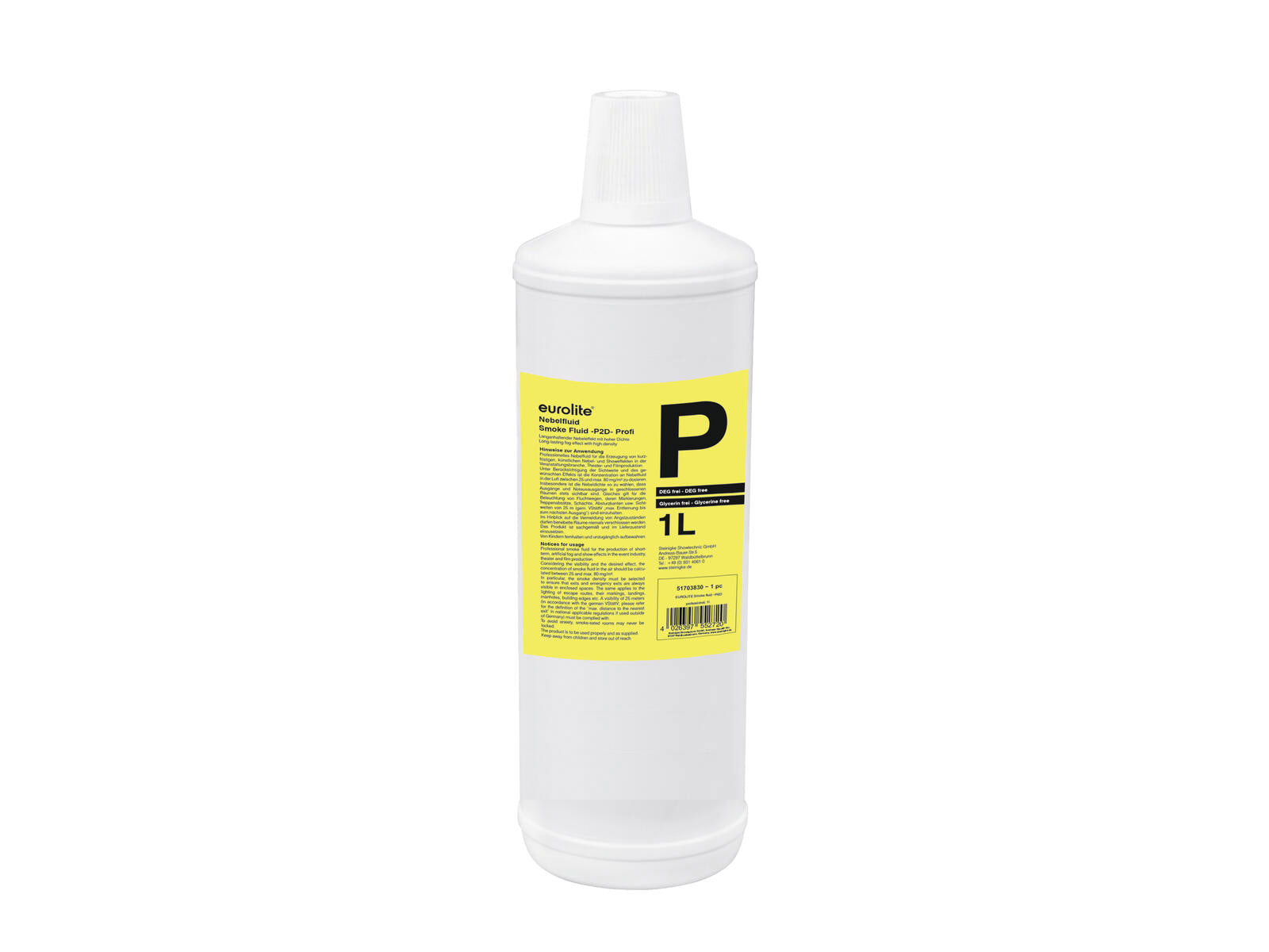 EUROLITE SMOKE FLUID -P2D- Professional, 1l smoke fluid