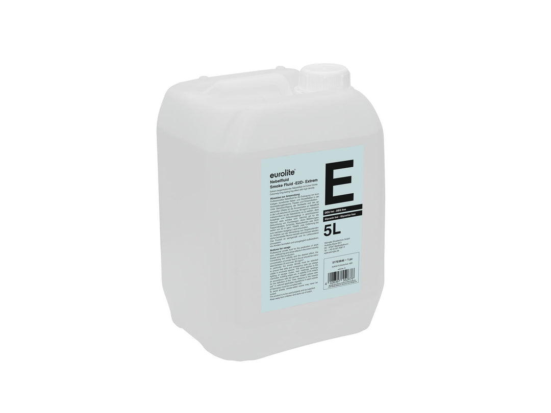 EUROLITE SMOKE FLUID -E2D- Extreme, 5 l savuneste