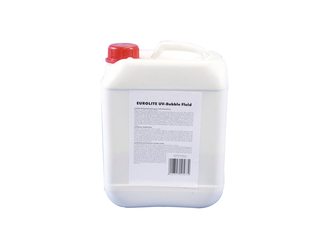 EUROLITE Setti 3x UV-kuplaneste 5l keltainen + punainen + sininen