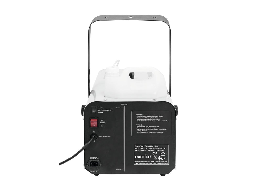 Eurolite Snow 5001 - Lumimasiinat (1500W)