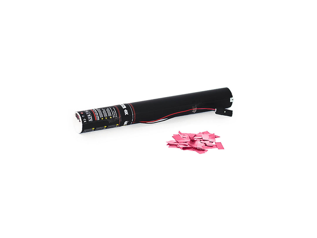 TCM FX Sähköinen konfettitykki 50cm, pinkki