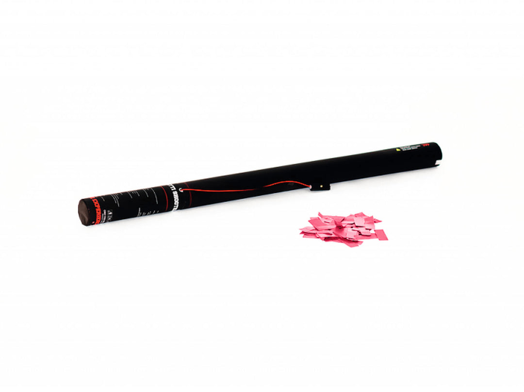 TCM FX Sähköinen konfettitykki 80cm, pinkki