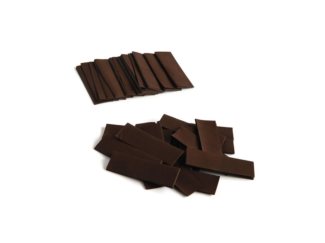 TCM FX Slowfall Konfetti suorakulmainen 55x18mm, brown, 1kg