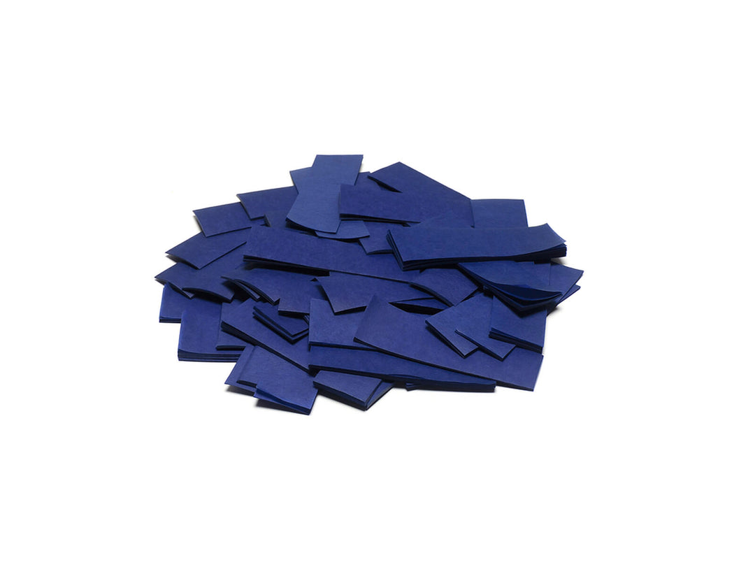 TCM FX Slowfall Confetti suorakulmainen 55x18mm, dark blue, 1kg