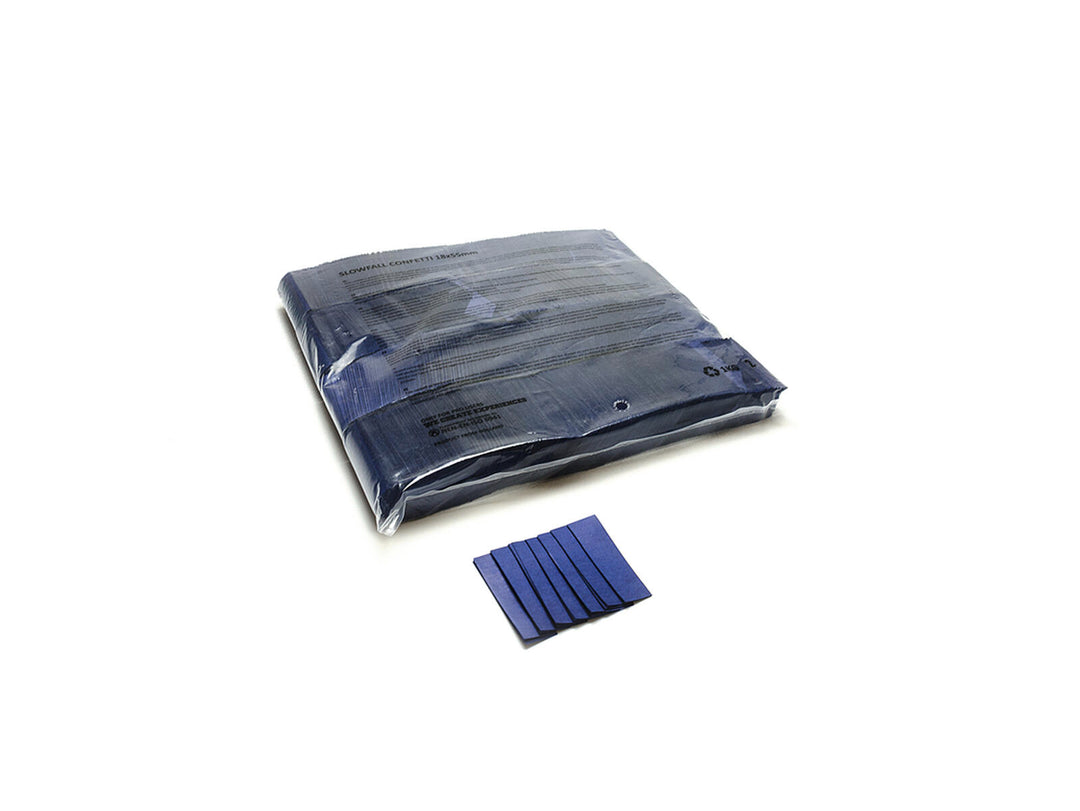 TCM FX Slowfall Confetti suorakulmainen 55x18mm, dark blue, 1kg