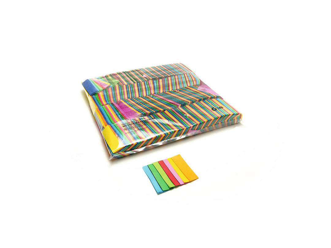 TCM FX Slowfall Konfetti rectangulair 55x18mm, multicolor, 1kg