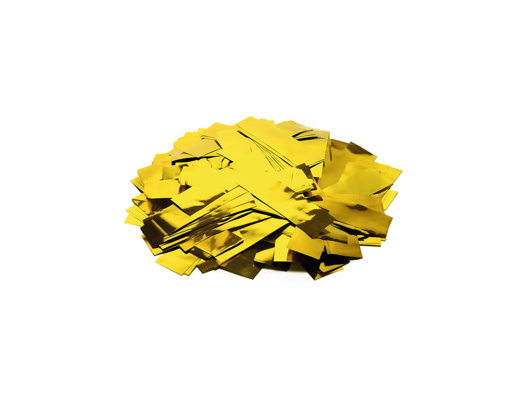 TCM FX Metallic Confetti rectangular 55x18mm, kultainen, 1kg