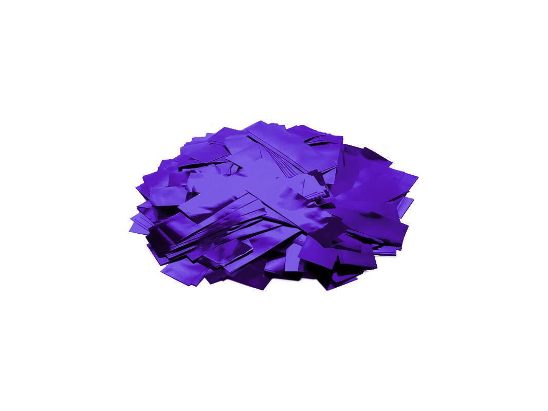 TCM FX Metallic Confetti suorakulmainen 55x18mm, violetti, 1kg