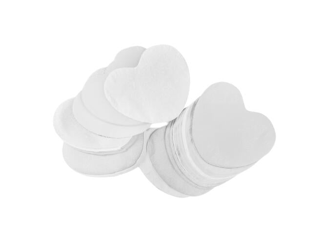 TCM FX Slowfall Confetti Hearts 55x55mm, valkoinen, 1kg