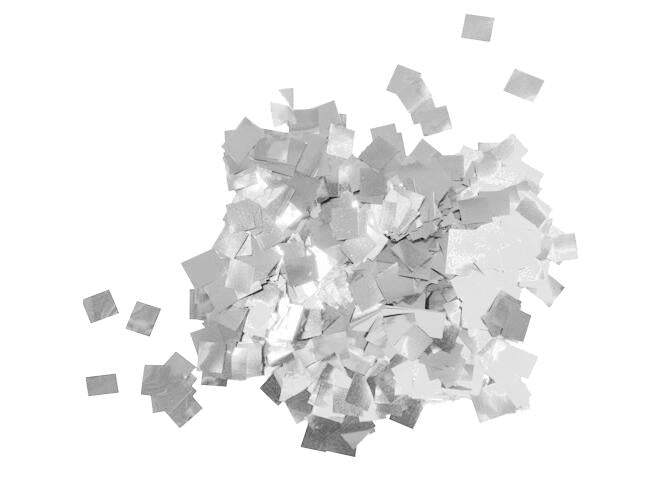 TCM FX Metallic Confetti Raindrops 6x6mm, hopea, 1kg