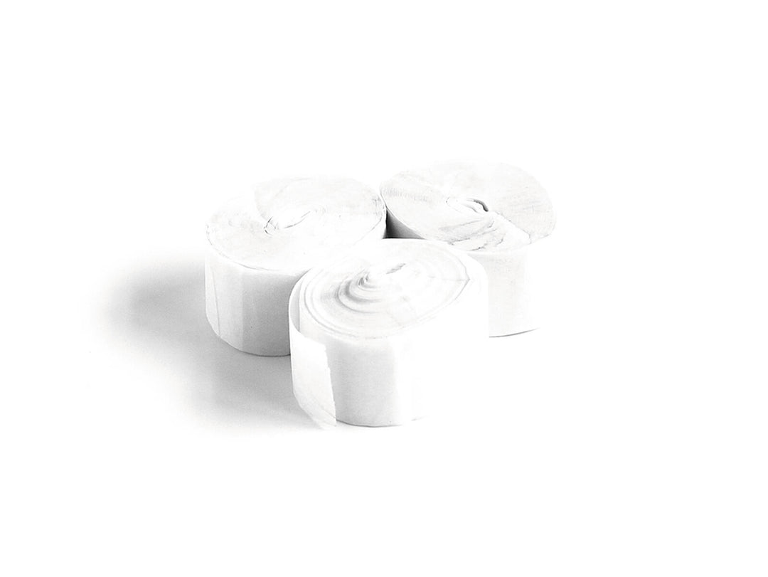 TCM FX Slowfall Streamers 10mx1.5cm, valkoinen, 32x