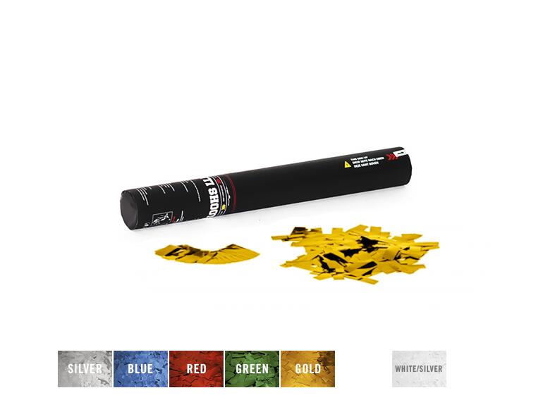 TCM FX Käsikäyttöinen konfettitykki 50cm, kulta