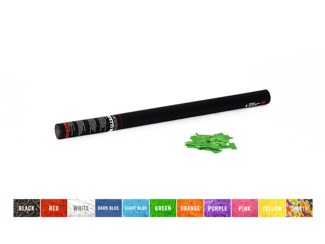 TCM FX Handheld Confetti Cannon 80cm, light green -> TCM FX Käsikäyttöinen konfettikanuuna 80cm, light green