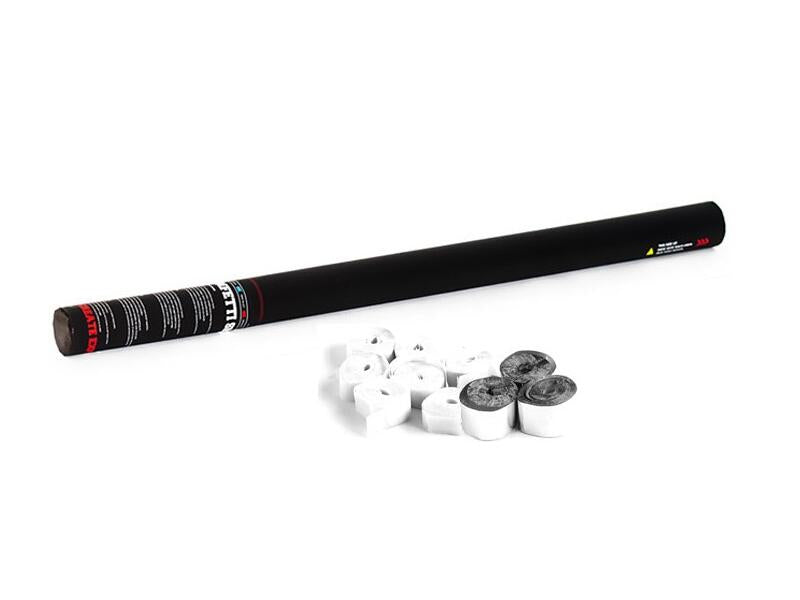 TCM FX Handheld Streamer Cannon 80 cm, valkoinen/hopea