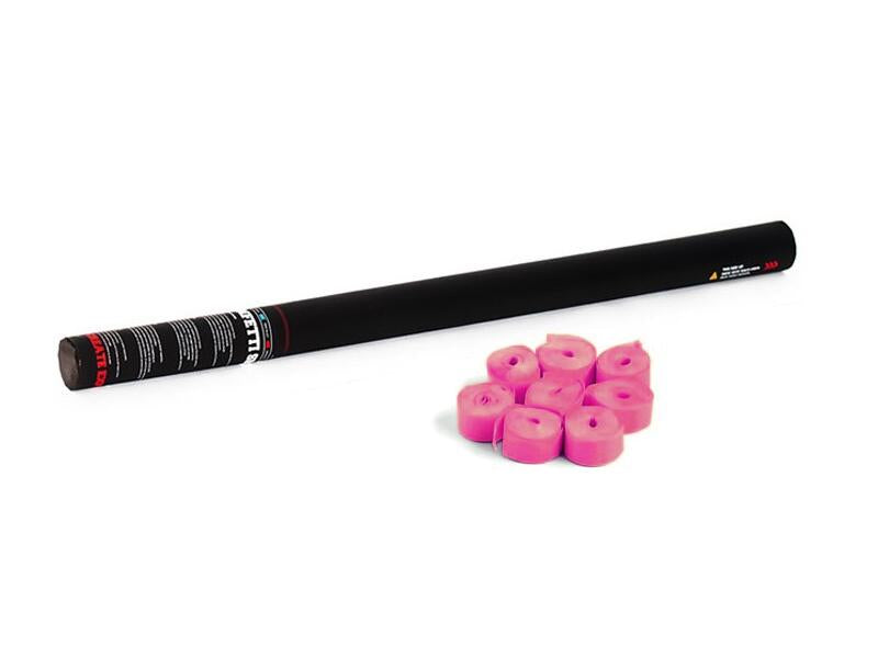 TCM FX Käsikäyttöinen Streamer Cannon 80cm, pinkki