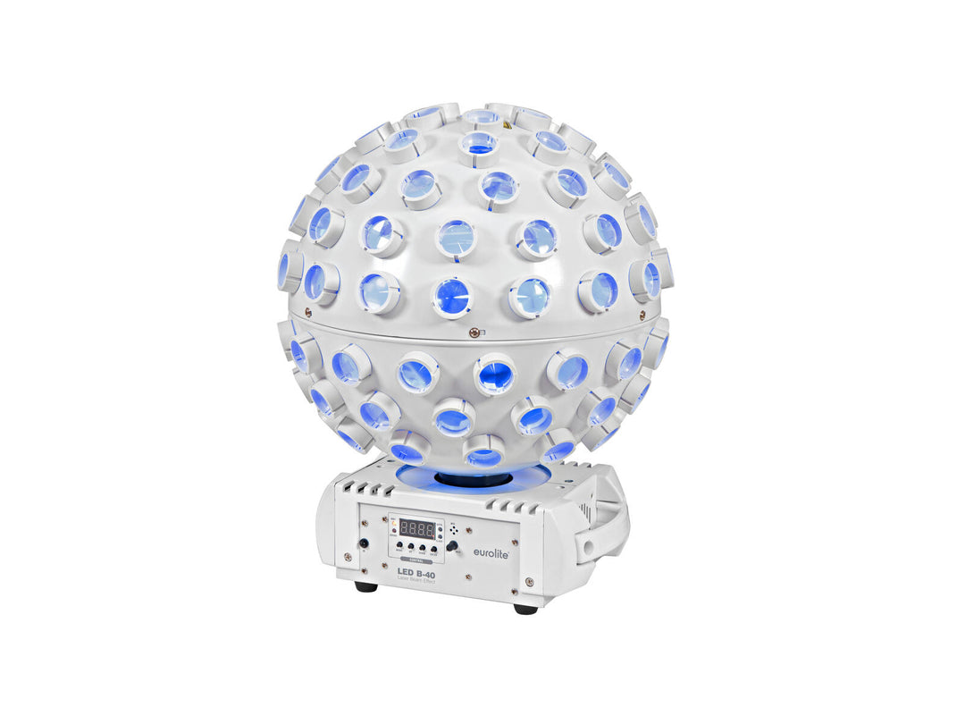 EUROLITE-setti LED KLS-180 wh + LED B-40 wh + USB QuickDMX + Easy Show